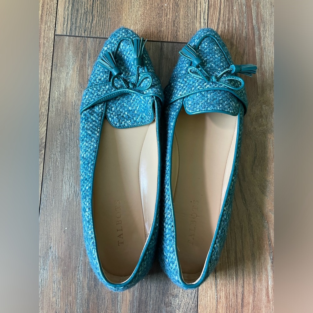 Blue flats women